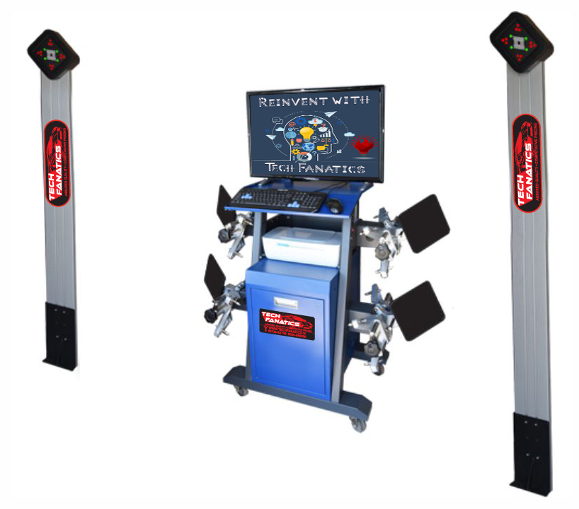 Tyre Care Equipments 3D Wheel Alignment TFV-6000